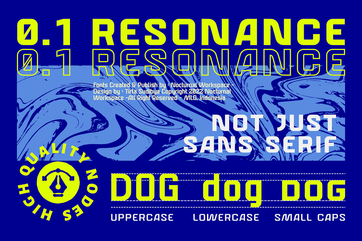 Neotoxic Futuristic Sans Serif, a Sans Serif Font by Nocturnal Workspace (Photo 11 of 16)