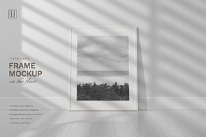 11x14 Frame Mockup Portrait