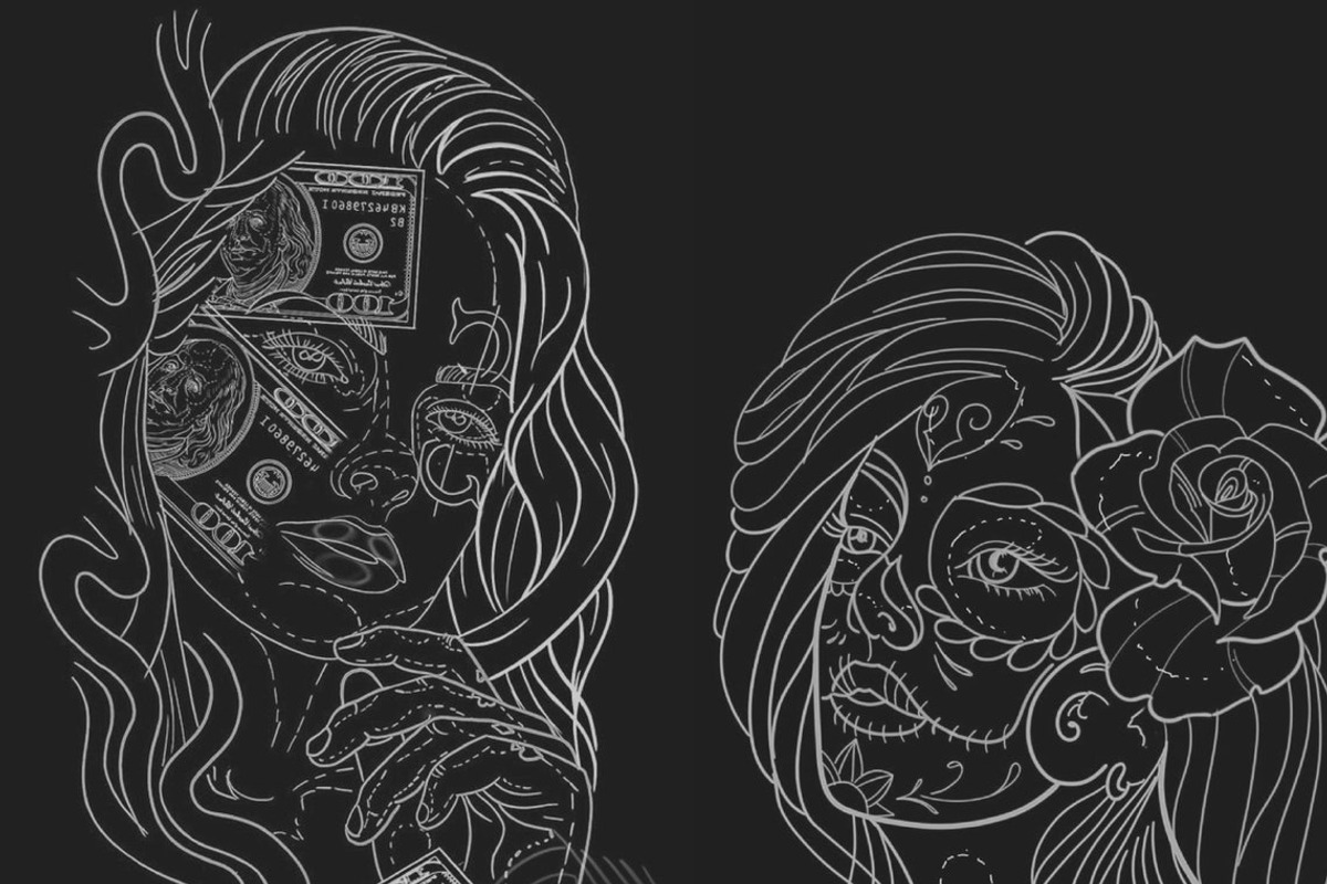 Badass girls Procreate stamps, a Brush Add-On by ProcreateInk (Photo 3 of 10)