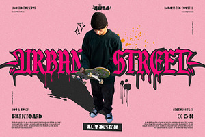 Vandal Street Graffiti Font