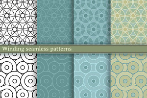 Winding Seamless Patterns