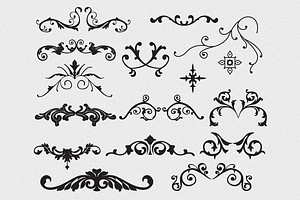 Flourishes Vector Pack
