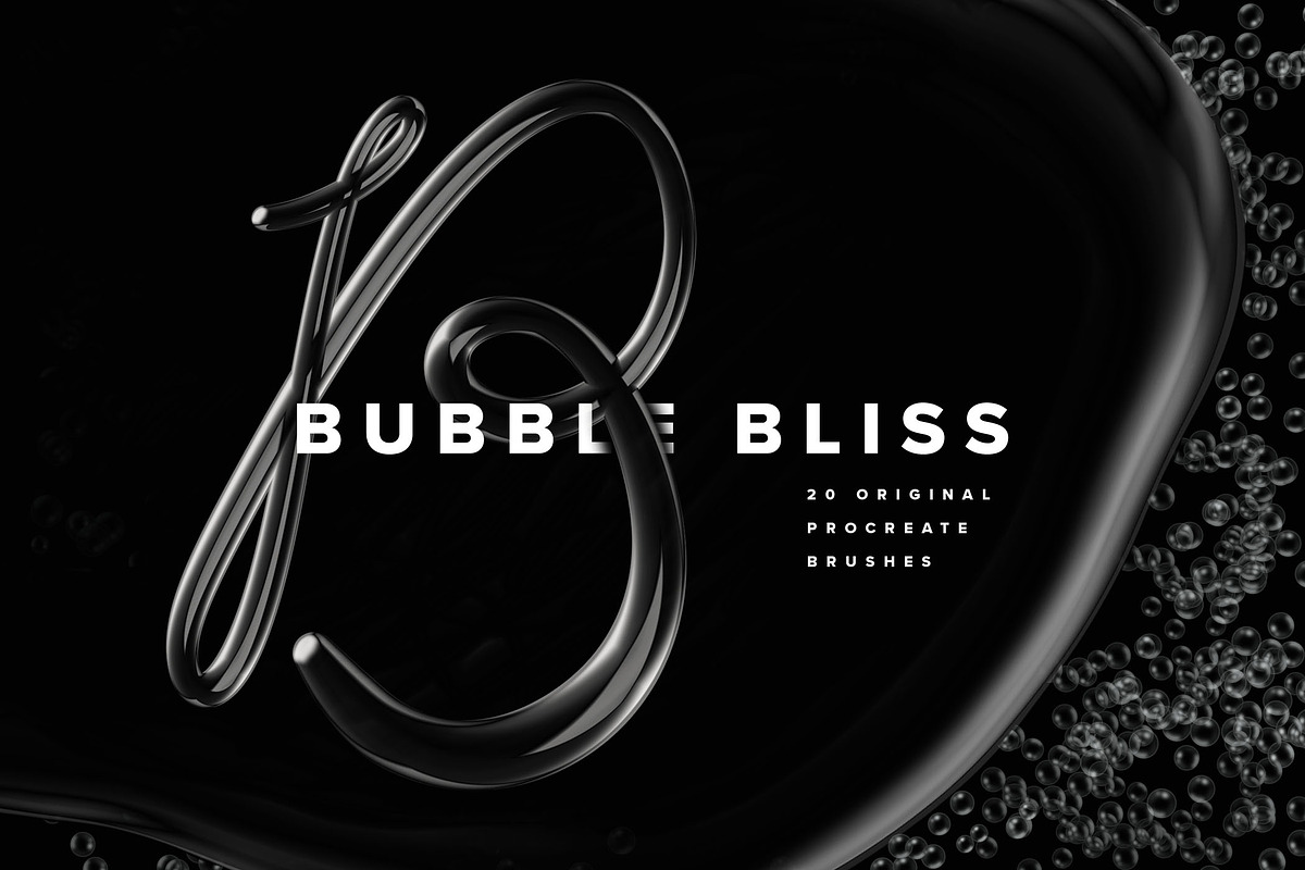 Soap Bubble Procreate Brushes, a Brush Add-On by Creative Veila (Photo 5 of 12)