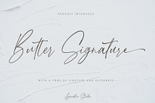Butter Signature w/ Tons of Ligature