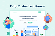 Startup Business Illustration Pack, a Templates & Theme by Graphicdunk (Thumbnail 6 of 7)