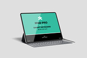iPad Pro with Keyboard - Mockup, an iPad Mockup by Rometheme Std (Thumbnail 5 of 5)