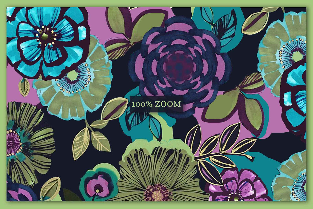 Etched Eden Pattern & Motifs, a Pattern Graphic by GND ART STUDIO (Photo 8 of 8)