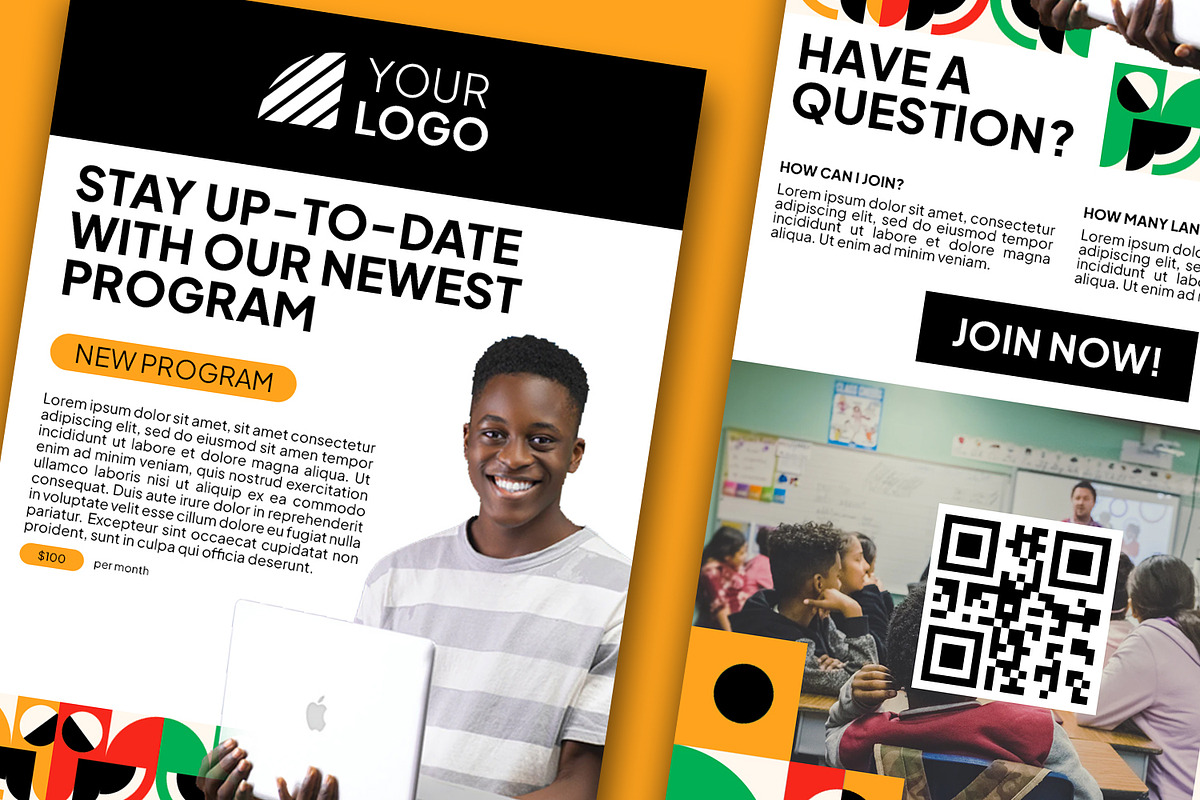 Language Course Email Newsletter, a Print Template by Esensifiksi.studio (Photo 2 of 3)