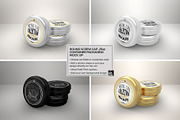 Round Screw Cap Tin Container Mockup, a Cups & Container Mockup by INCDesign (Thumbnail 5 of 5)