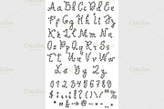 Alphabet of rope, a Script Font by IllustrationArtShop (Thumbnail 2 of 3)