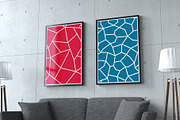 Color seamless polygon patterns, a Pattern Graphic by ExpressShop (Thumbnail 3 of 5)