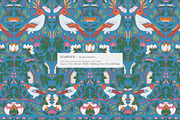Garden Botanical Pattern and Motifs, a Pattern Graphic by likorbut (Thumbnail 2 of 12)