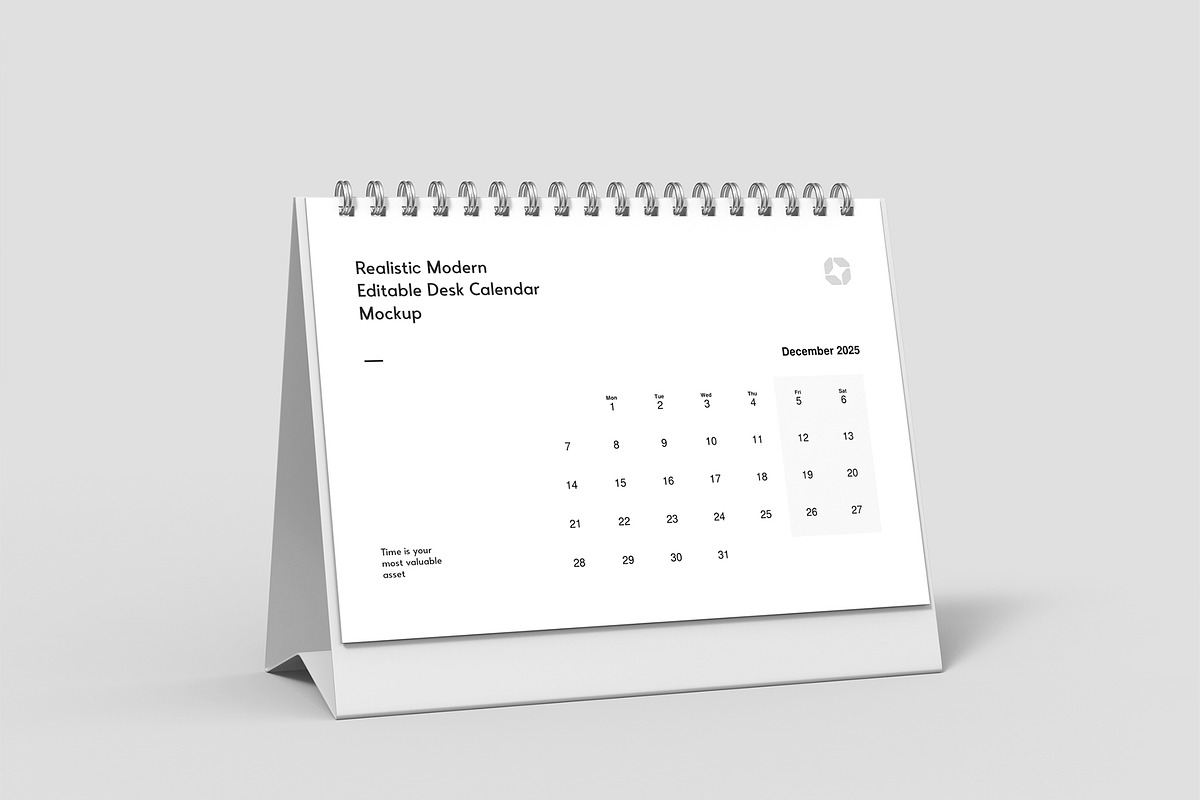 Realistic Calendar Mockup, a Product Mockup by graphypix (Photo 3 of 4)