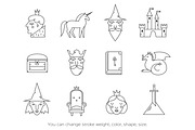 Fairy Tale Icons, an Outline Icon by Anna Isaeva (Thumbnail 3 of 4)