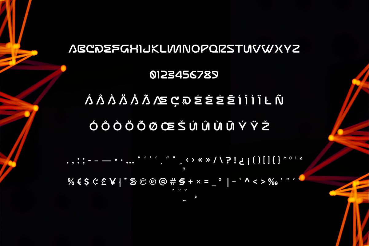 Moonrock Futuristic Font, a Sans Serif Font by LoneArmy (Photo 6 of 7)