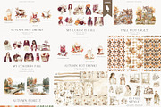 Autumn Mega Bundle 2000+, a Seasonal Illustration by PeDe Designs (Thumbnail 14 of 17)