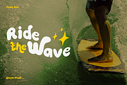 Qizzle Floof - Groovy Bubble Typefac, a Sans Serif Font by Pandeka Studio (Thumbnail 5 of 9)