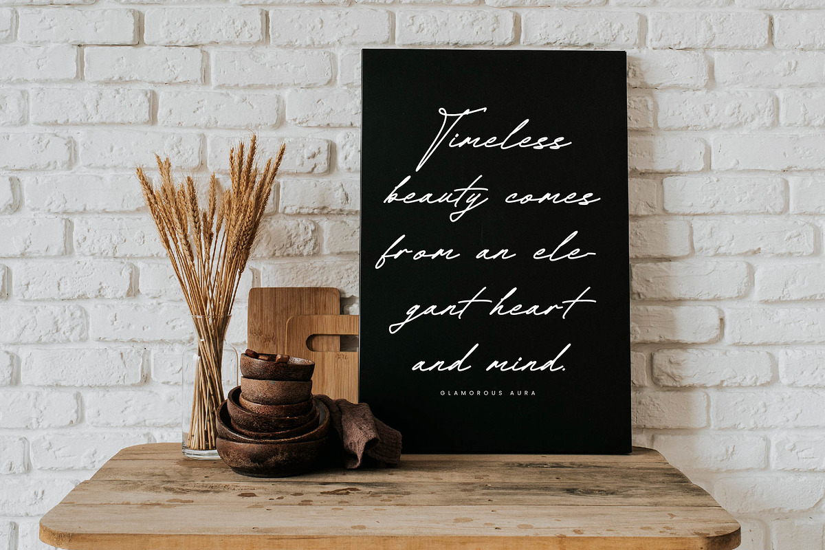 Rullian Vicotas, a Script Font by Integritype Studio (Photo 6 of 15)