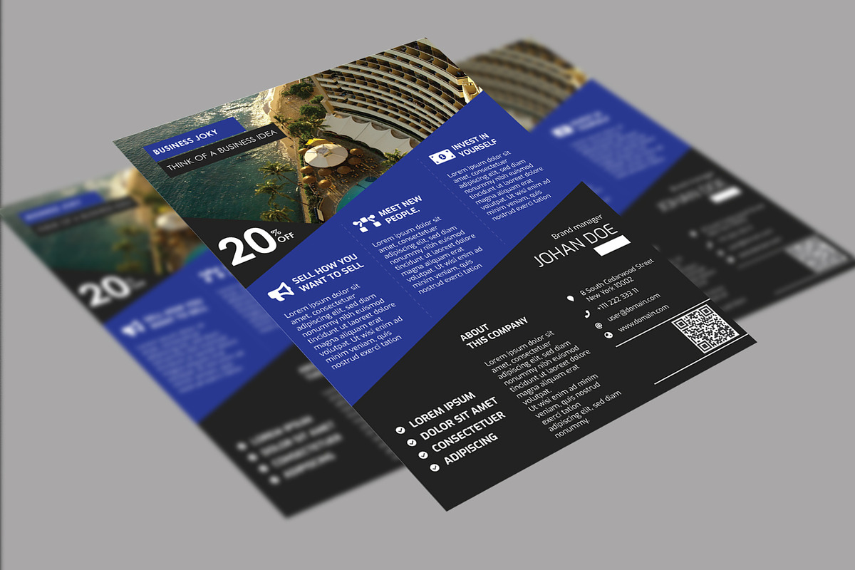 Corporate Business Flyer, a Flyer Template by PenciGraphics (Photo 1 of 2)