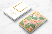 Vintage Botanicals Business Card, a Business Card Template by Human-made. Made to feel. (Thumbnail 3 of 3)