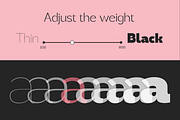 Moser | Font Family, a Sans Serif Font by Almond Type (Thumbnail 9 of 11)
