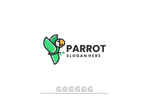 Logo Toucan Simple Mascot Style, a Branding & Logo Template by ARIF22GANTENG