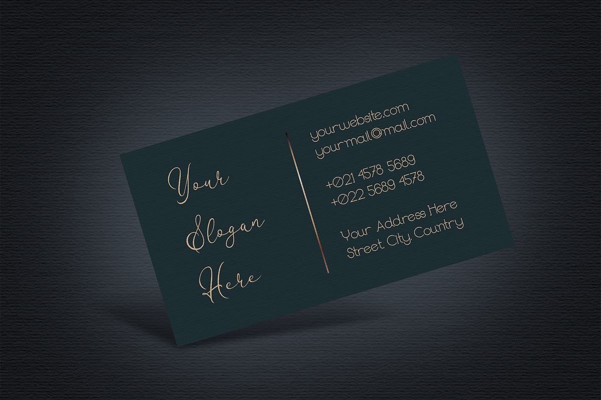 Elegant Business Card for Lady, a Business Card Template by Kseniya-Omega (Photo 4 of 4)