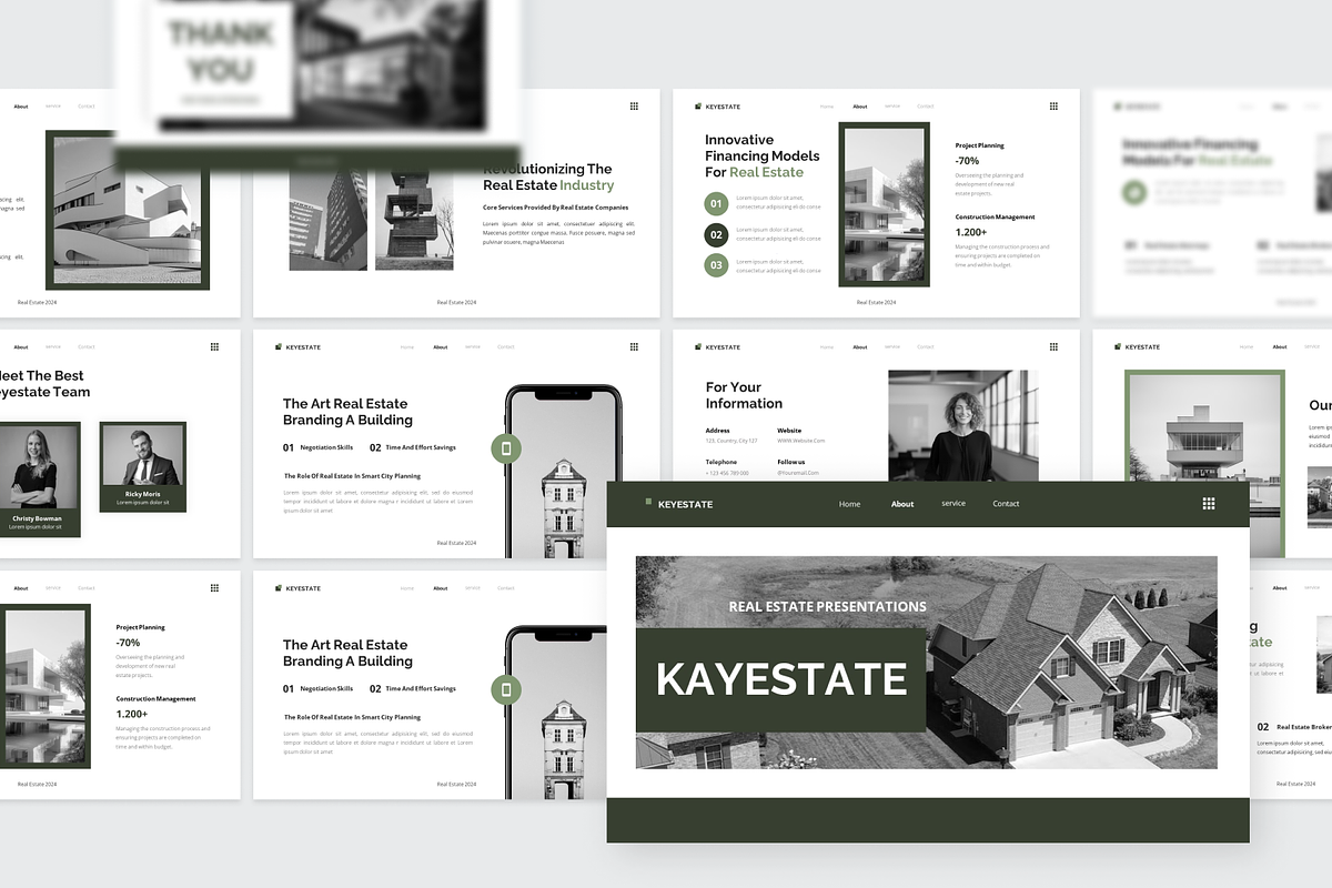 Keyestate - Real Estate Power Point, a Presentation Template by SquidPixey (Photo 4 of 6)