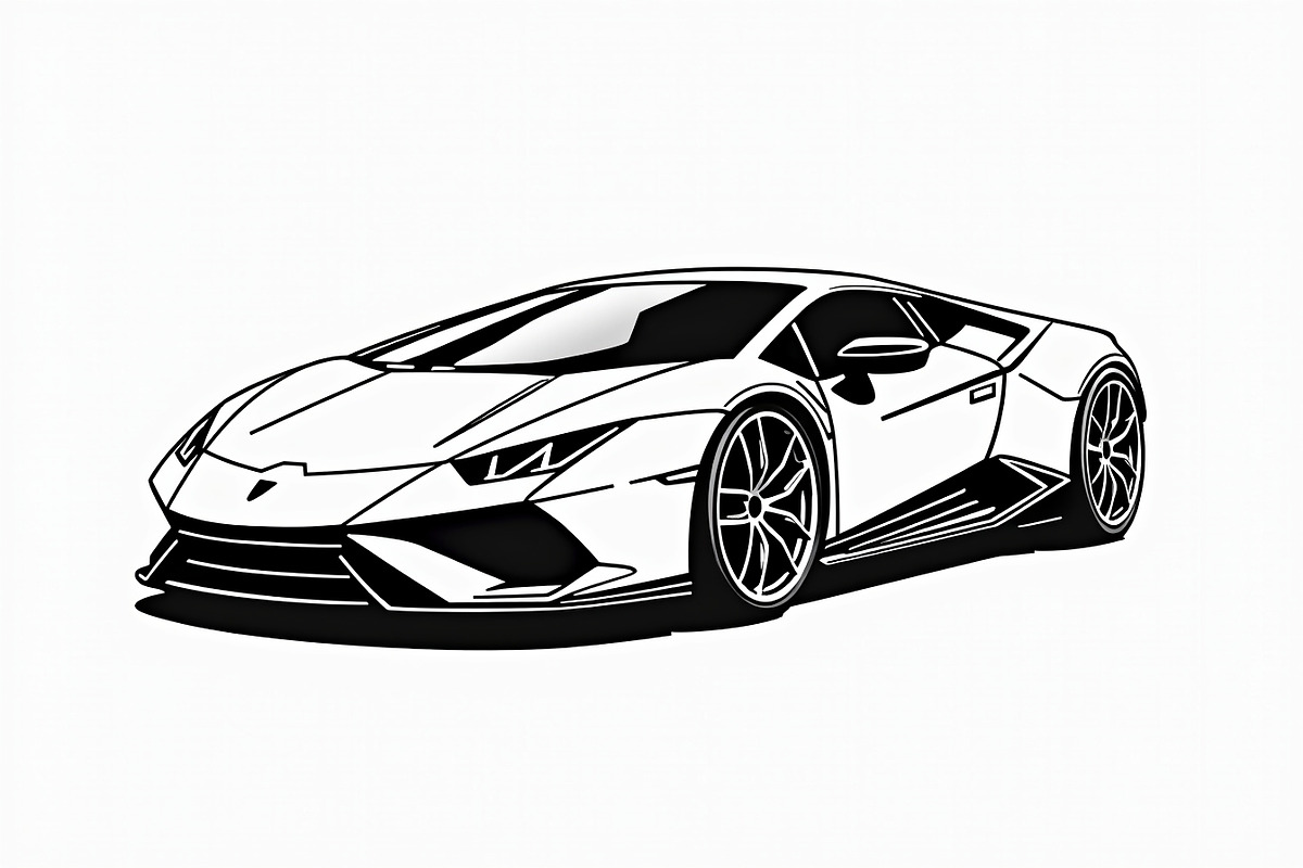 Luxury Car Clipart Vector Pack, an Illustration by BIPLOB EXPERT (Photo 5 of 9)