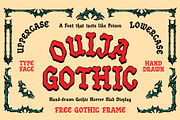 KSP Ouija Gothic, a Blackletter Font by letrasdegs (Thumbnail 1 of 5)