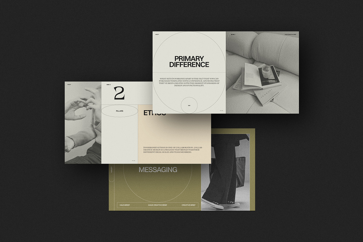 HAUS | Brand Strategy, a Presentation Template by Studio Standard (Photo 7 of 14)