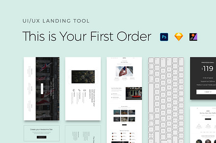 First Order UI/UX Tool, a Templates & Theme by Craftwork