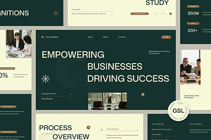 Management Consulting Google Slides, a Presentation Template by fakhroo