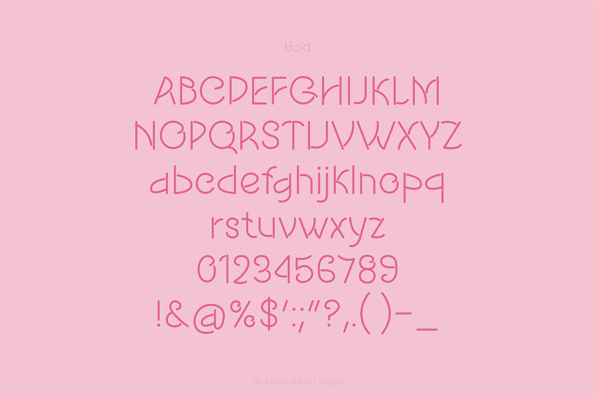 VAGARY-DISPLAY FONT, a Sans Serif Font by Hybridbee Design (Photo 7 of 10)