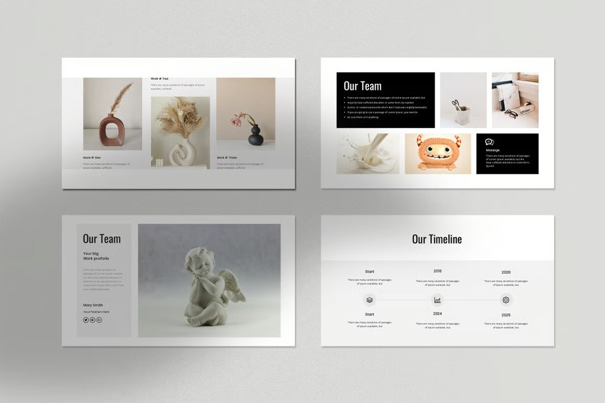 Mileya Business Presentation Templat, a Presentation Template by Fit-tee (Photo 5 of 7)