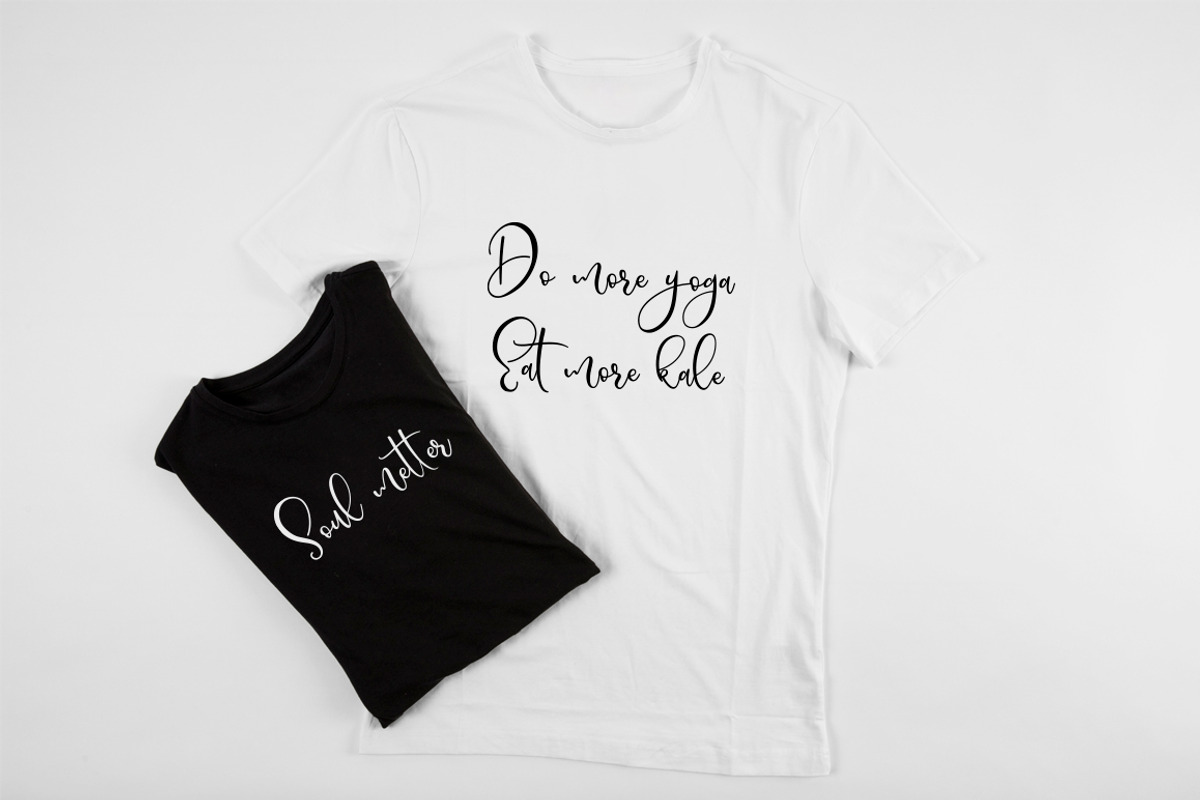 Borgoforte script font preview 5