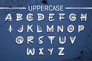 Black Spider Web, a Font by Actual Pixel (Thumbnail 3 of 6)