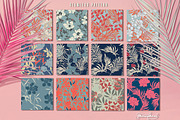 12JPG/EPS Tropical floral pattern, a Pattern Graphic by Theraphosath (Thumbnail 1 of 25)