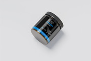 Plastic Jar with Screw Cap Mockup, a Cups & Container Mockup by artBit Design Studio (Thumbnail 6 of 6)