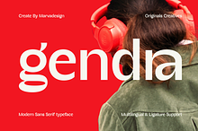 Gendra Font