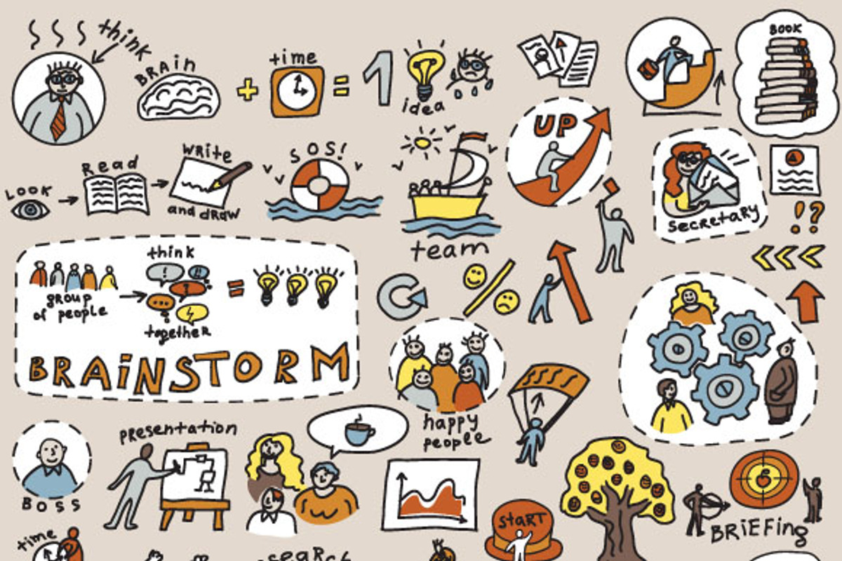 Doodles creative business people, a Person Illustration by Crowhouse (Photo 4 of 5)