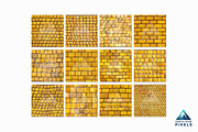 12 Yellow Brick Road Patterns, a Pattern Graphic by NorthWindPixels (Thumbnail 2 of 4)