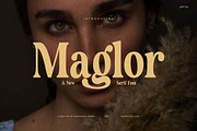 Maglor - Elegant Serif Font, a Serif Font by Graphicxell (Thumbnail 1 of 8)