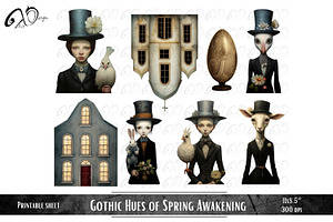 Gothic Hues Of Spring Awakening