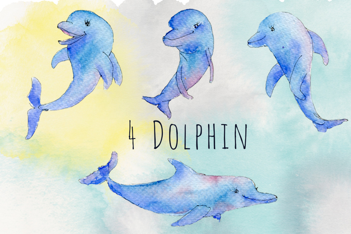 Sea watercolor adventures, an Animal Illustration by Funny-sunny (Photo 8 of 16)
