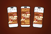 New Year Party Event Flyer Set, a Flyer Template by The Good Store (Thumbnail 2 of 2)