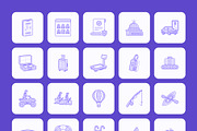95 Travel and Leisure Icons, a Duotone Icon by Prosymbols (Thumbnail 9 of 10)