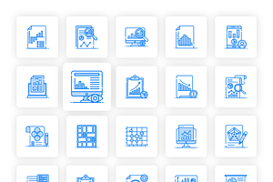 Data Analytics Icons