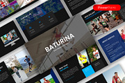 Baturina – Sports PowerPoint, a Presentation Template by kreatifreya (Thumbnail 1 of 5)