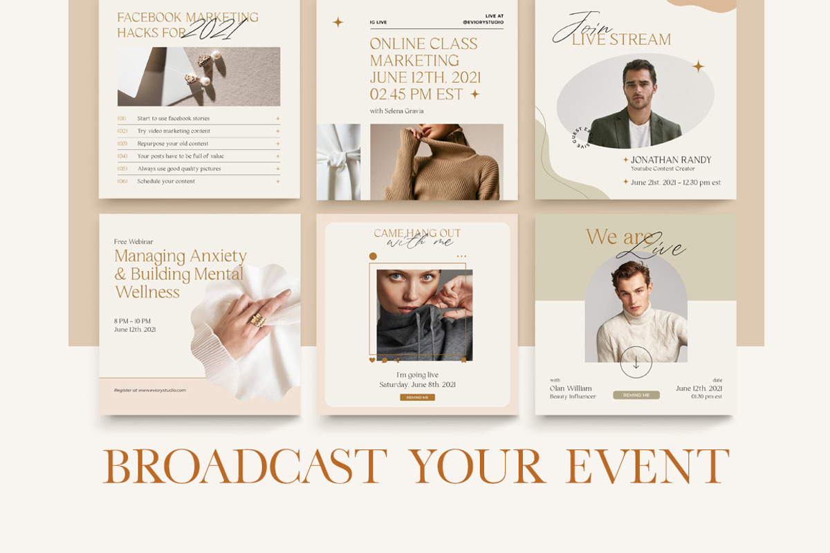 Instagram Coach Engagement CANVA PS, a Social Media Template by Eviory (Photo 12 of 48)